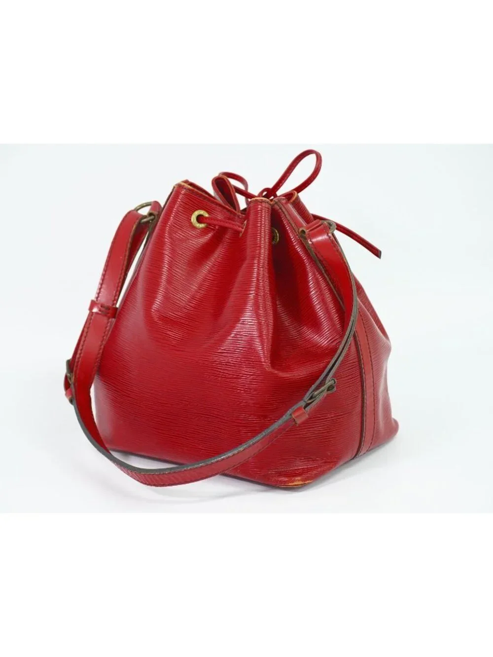 Louis Vuitton LV Petit Noe Epi Leather Shoulder Bag